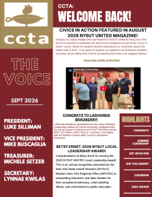 The Voice Newsletter September 2026